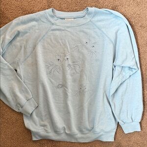 Vintage kitty sweatshirt